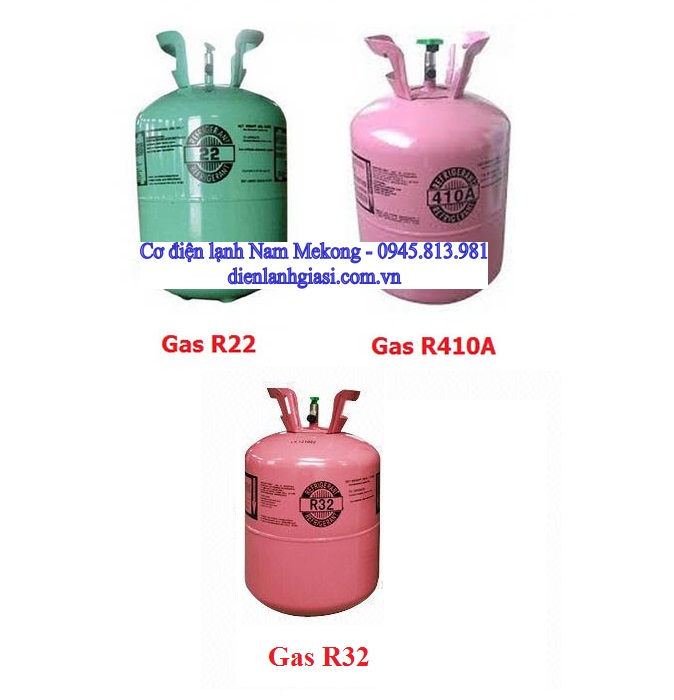 Tìm hiểu 3 loại gas R22 - R410A - R32 dùng cho máy lạnh hiện nay